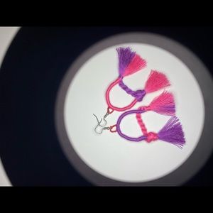 Cool tassel earrings